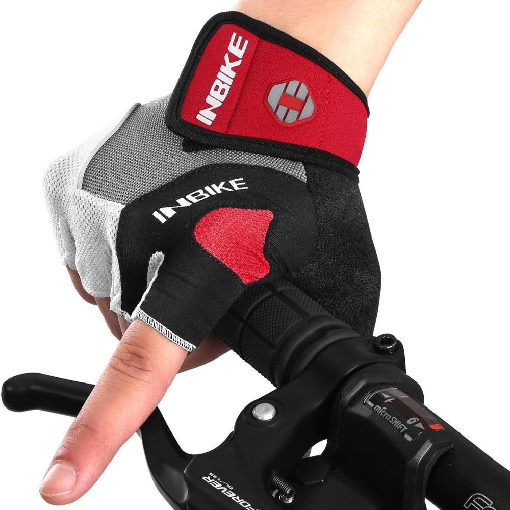 BowLift | 3D Gel Padded Cycling Gloves – Shock-Absorbing Breathable Bike Gloves for Men & Women