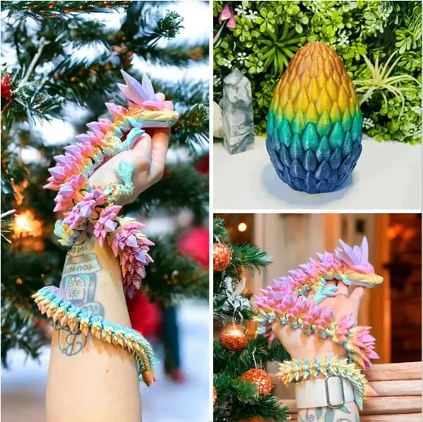 Kalsten | 3D Joint Dragon – Movable & Unique Gift