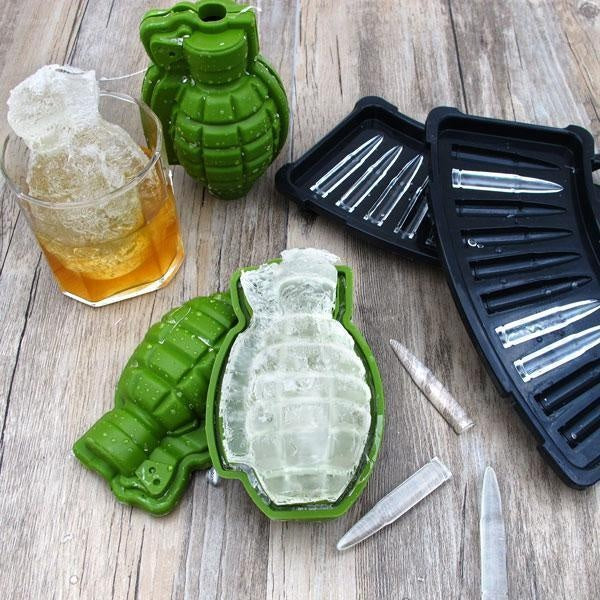 3D Grenade Ice Mold | Kalsten