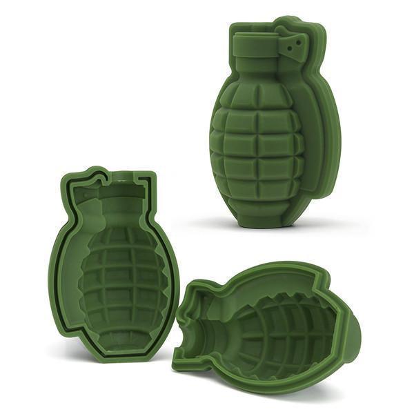 3D Grenade Ice Mold | Kalsten