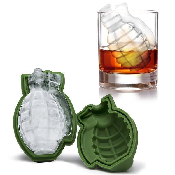3D Grenade Ice Mold | Kalsten
