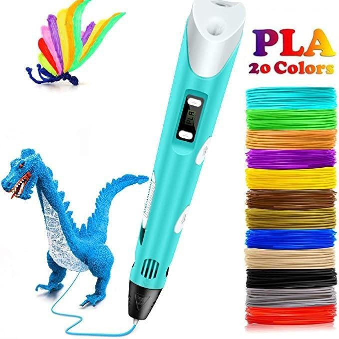 Skanto | ColorPoint 3D Pen – Creative Drawing Pen for Kids with 20 Filament Colors