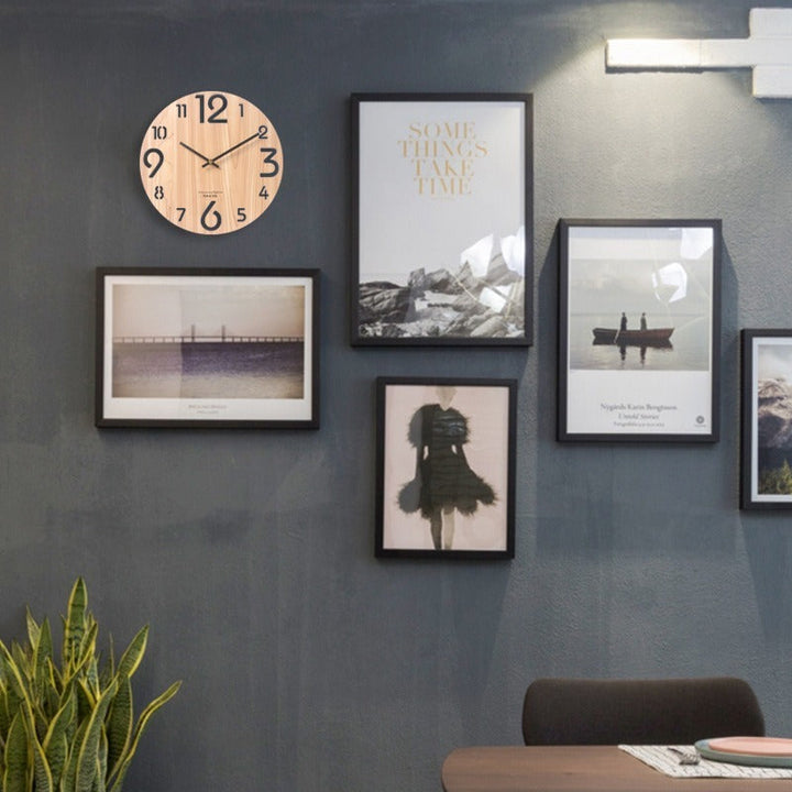 Kalsten | 3D Wall Clock Made of Wood