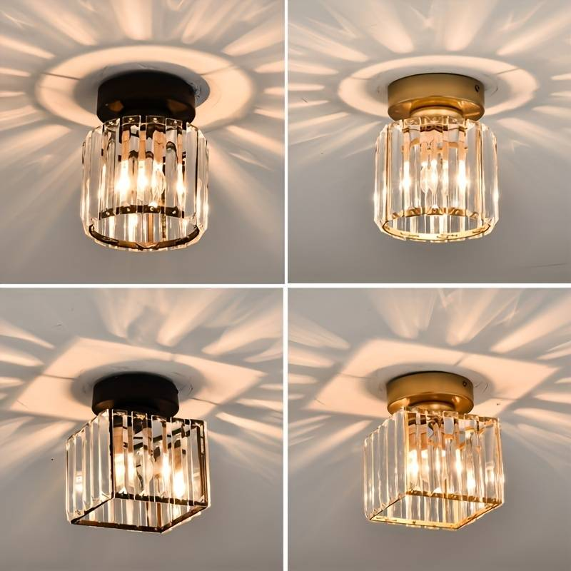 Kalsten | Crystal Glass Ceiling Light for Modern Interiors