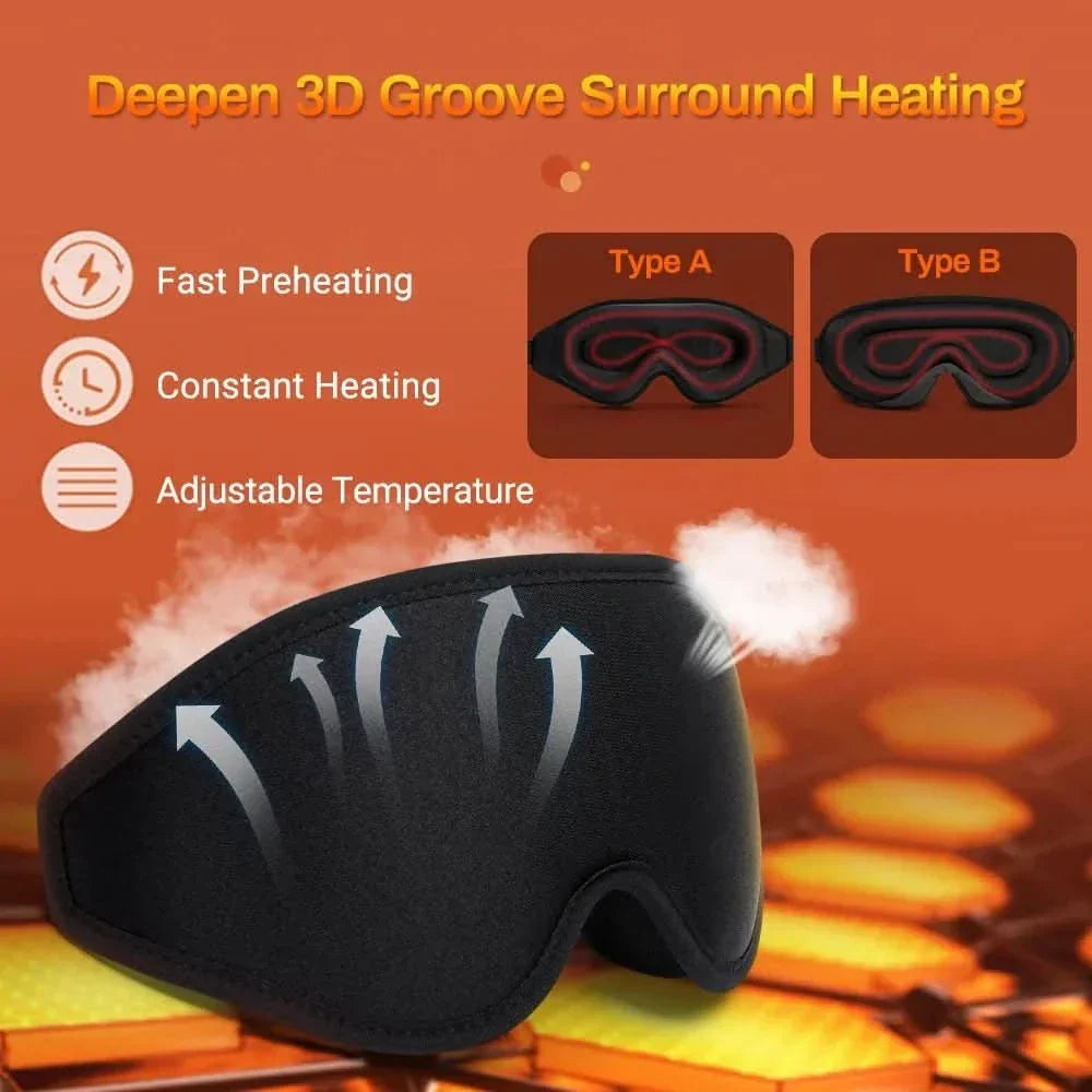 Kalsten | Electric Heated Eye Mask with Warming Function & Temperature Control