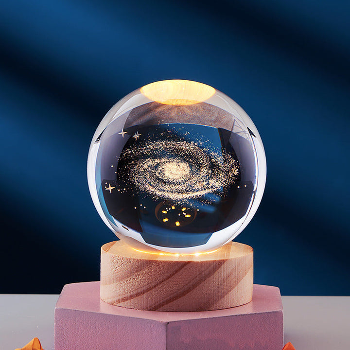 3D Glow Crystal Lamp | Innovative LED Table Lamp | Kalsten