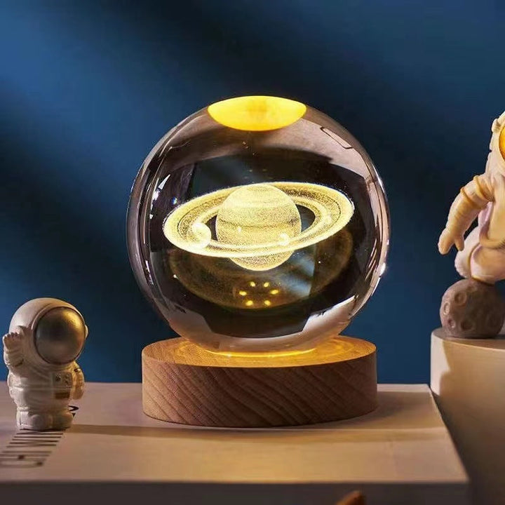 3D Glow Crystal Lamp | Innovative LED Table Lamp | Kalsten