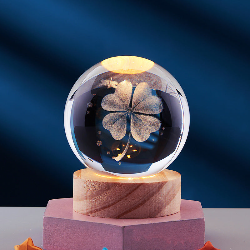 3D Glow Crystal Lamp | Innovative LED Table Lamp | Kalsten