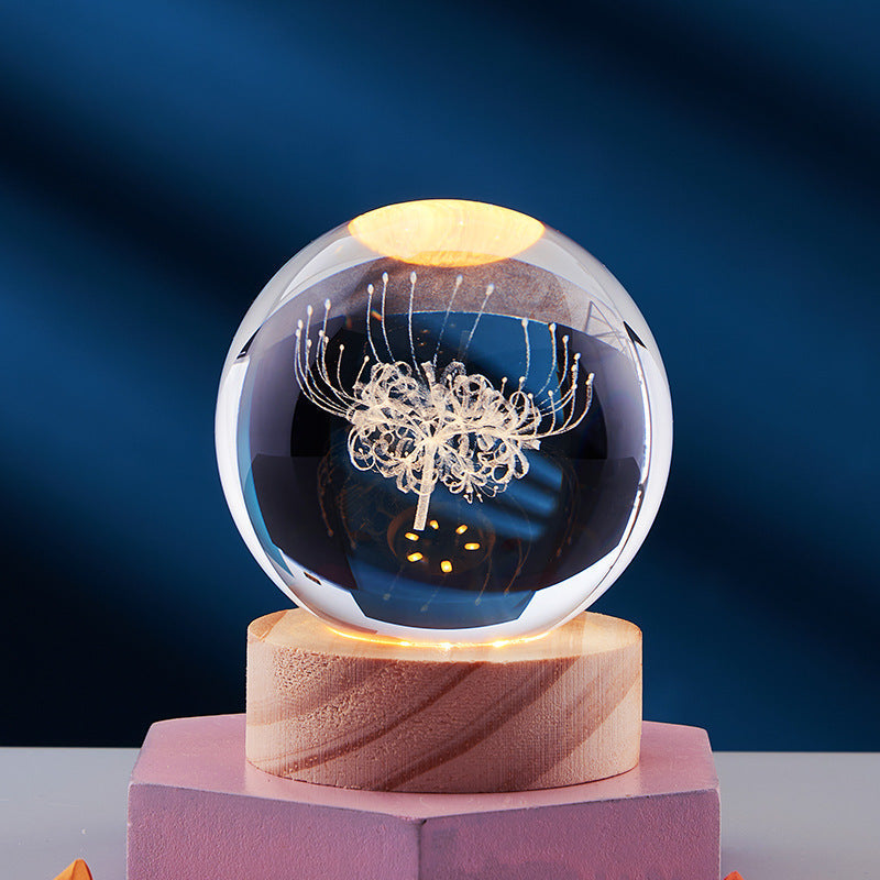 3D Glow Crystal Lamp | Innovative LED Table Lamp | Kalsten