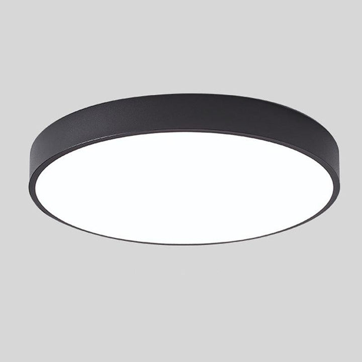 Kalsten | Scandinavian Circular LED Ceiling Light | Soft Illumination, Minimalist Design & Ideal for Bedrooms and Work Areas