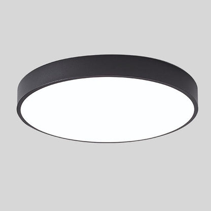 Skanto | Scandinavian Circular LED Ceiling Lamp | Soft Lighting, Minimalist Design & Ideal for Bedrooms and Workspaces
