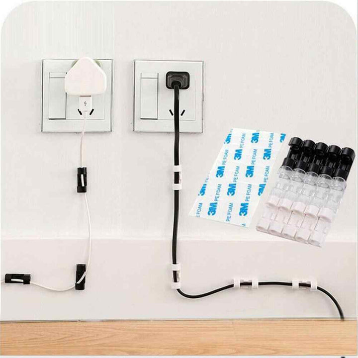 Cable organizers - Say goodbye to clutter - Easily organize your cables! | Kalsten