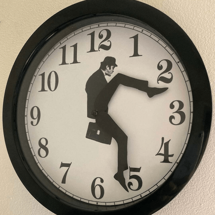 Ministry of Silly Walks Clock | Kalsten