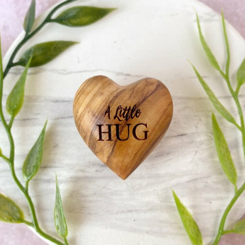 Kalsten | Small Pocket Hug Wooden Heart Token