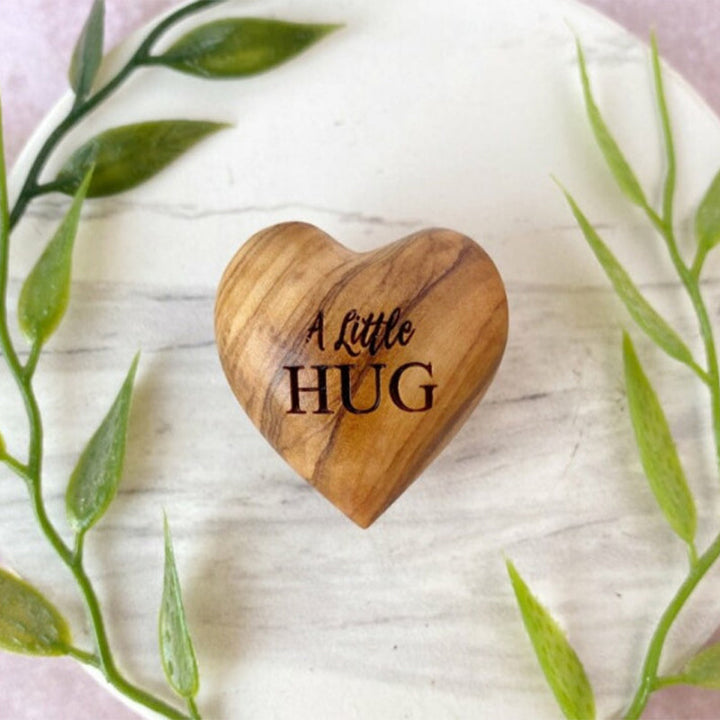 Kalsten | Small Pocket Hug Wooden Heart Token