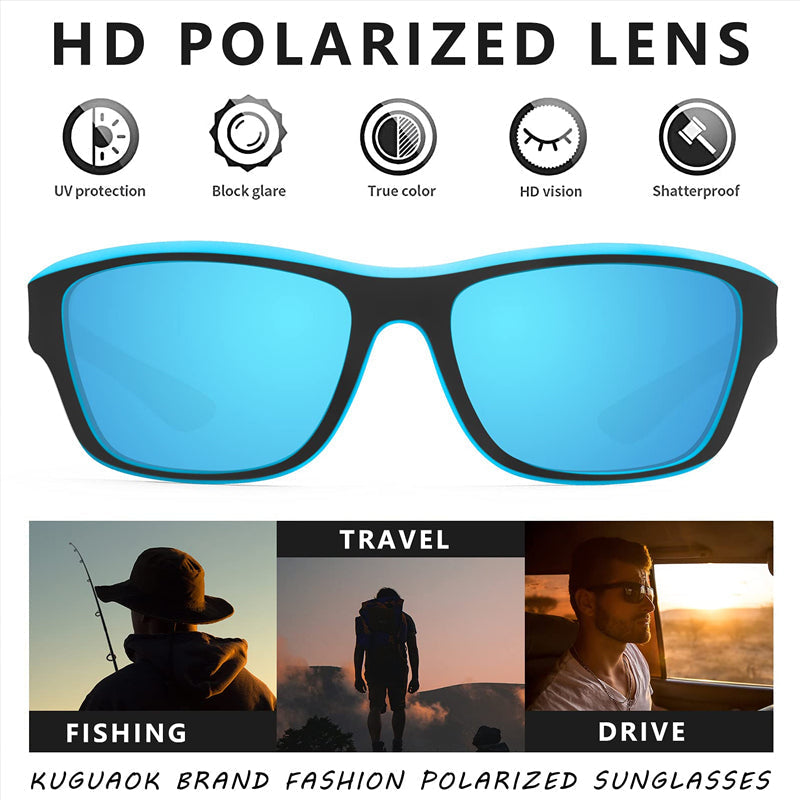 Kalsten | Outdoor Sport Sunglasses with Anti-Glare Polarized Lens