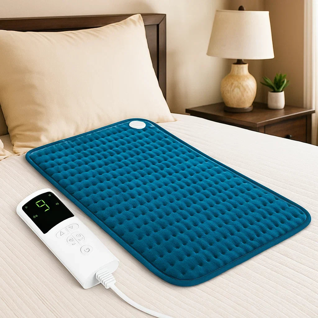 Electric Flannel Heating Pad with Auto Shutoff