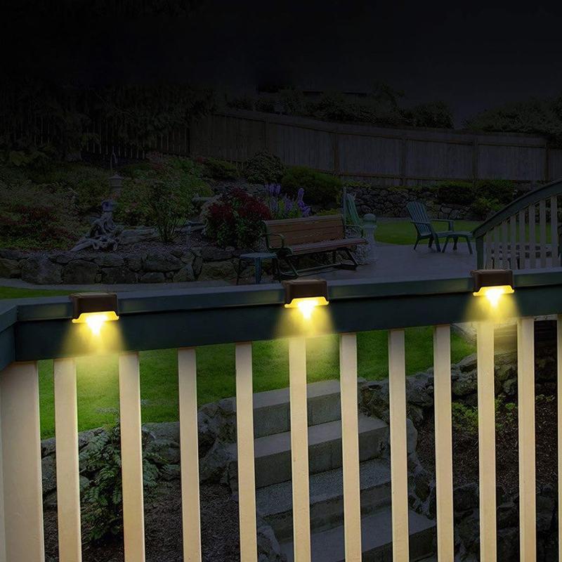 Outdoor Waterproof Stair Solar Lights (4 PCS) | Kalsten