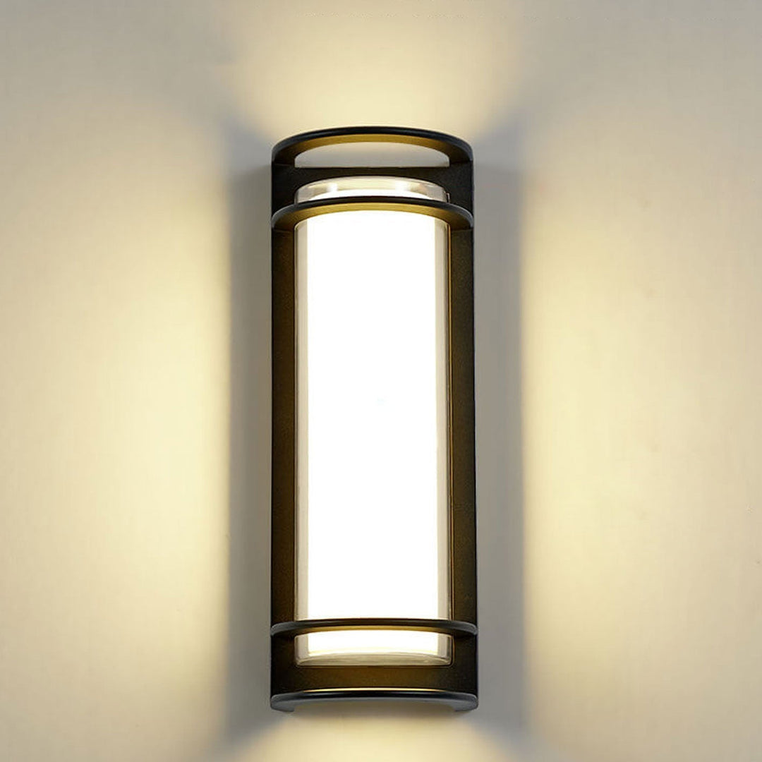 Modern Outdoor Column Waterproof LED Garden Wall Sconce Lamp | Kalsten