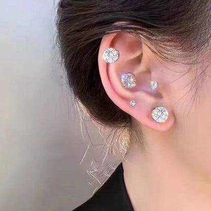 Karnz | Magnetic Zircon Stud Ear Clip