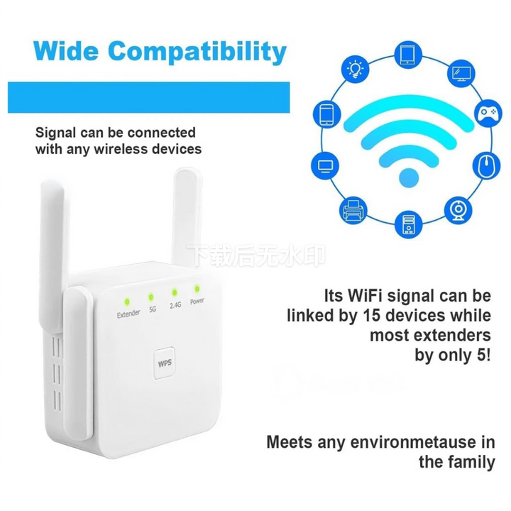 Kalsten | UltraXtend 5G WiFi Booster UK – Best Dual-Band WiFi Extender for Home & Garden Signal Coverage
