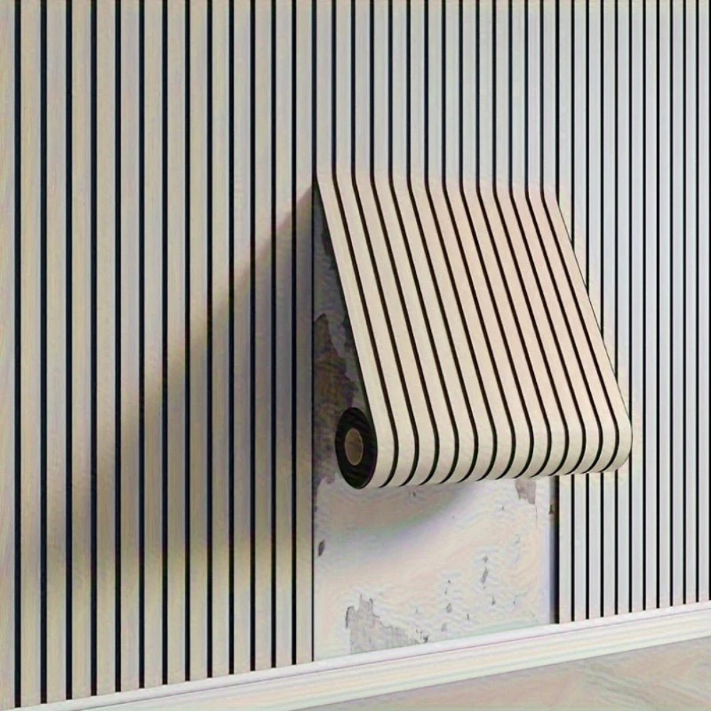 Self Adhesive Waterproof Wall Panel Wood Look Design Kalsten