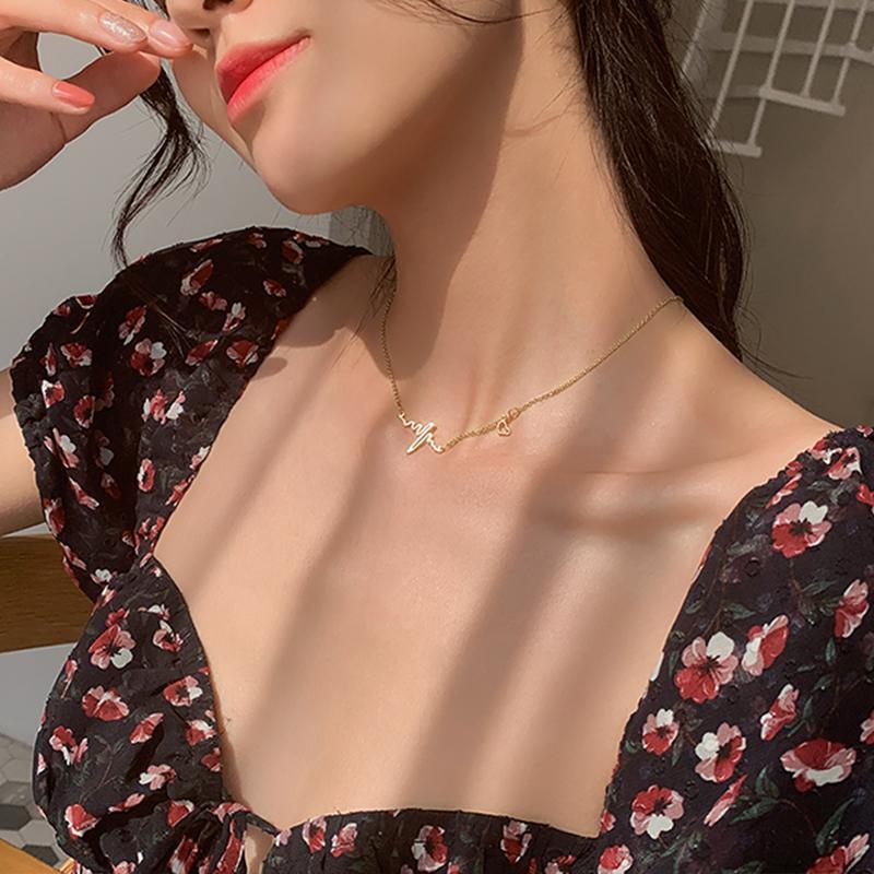 Love Electrocardiogram Necklace | Kalsten