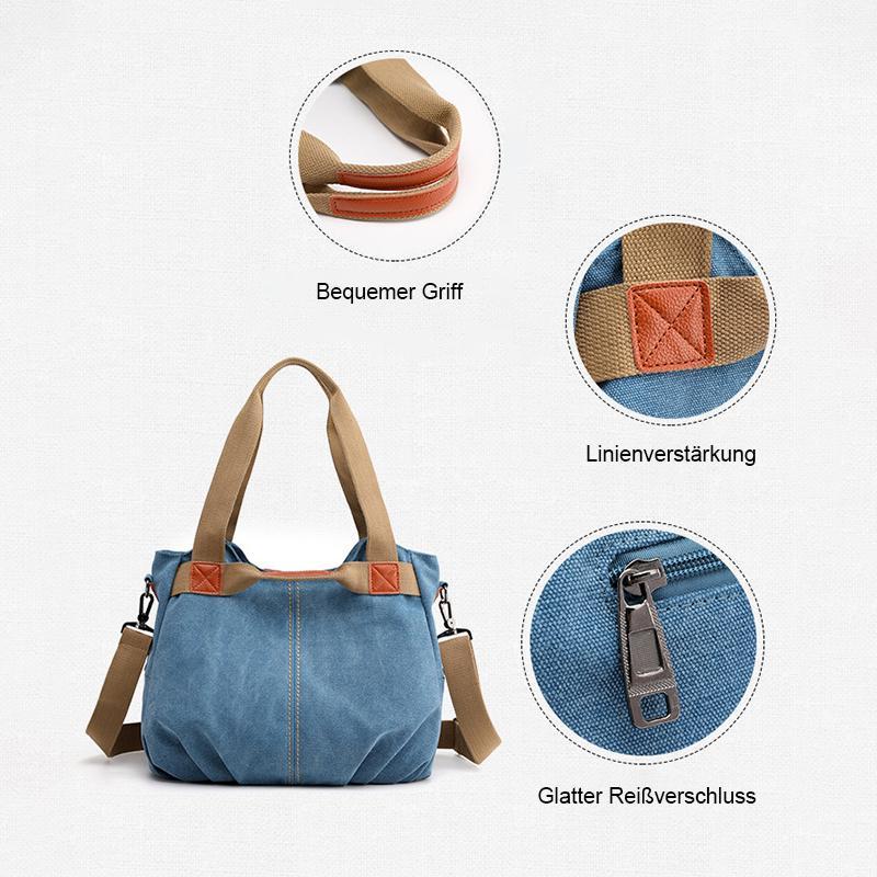 Sailcloth shoulder bag with large capacity | Kalsten
