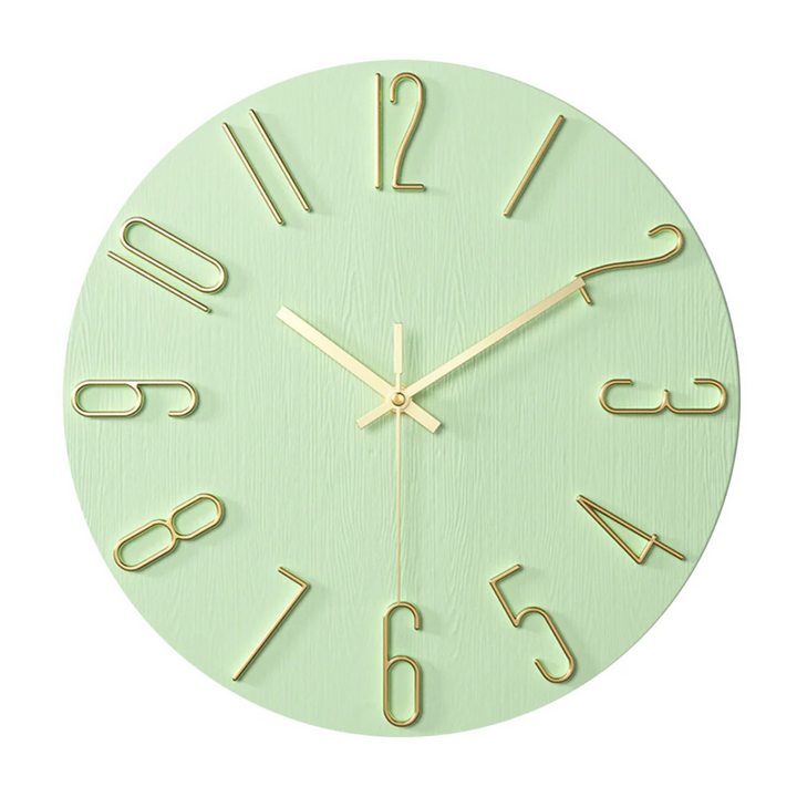 Noble Wall Clock – Modern & Silent Clock for Living Room | Kalsten