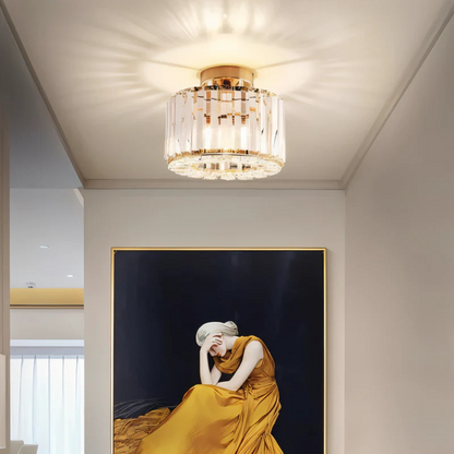 Skanto | Luxury Crystal Ceiling Lamp | Brilliant Ceiling Lighting