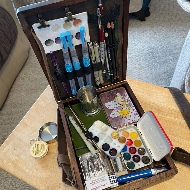 Kalsten | Writers Messenger Wooden Box A5