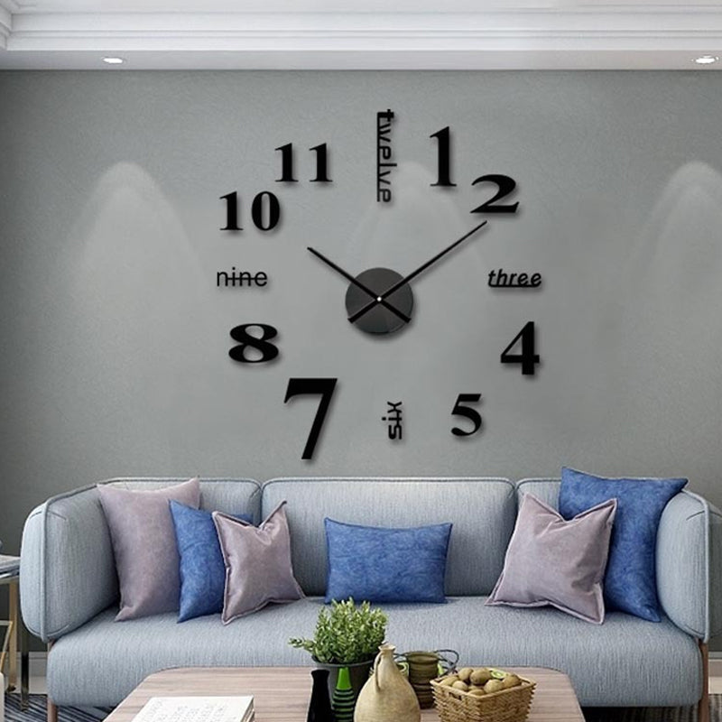 DIY Modern No-Punch Wall Clock | Kalsten