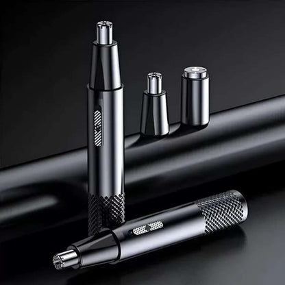 Rechargeable Nose Hair Trimmer – Cordless & Portable – Safe Blades – Trims Nose & Ear Hair – Easy to Clean – For Men & Women Bowlift