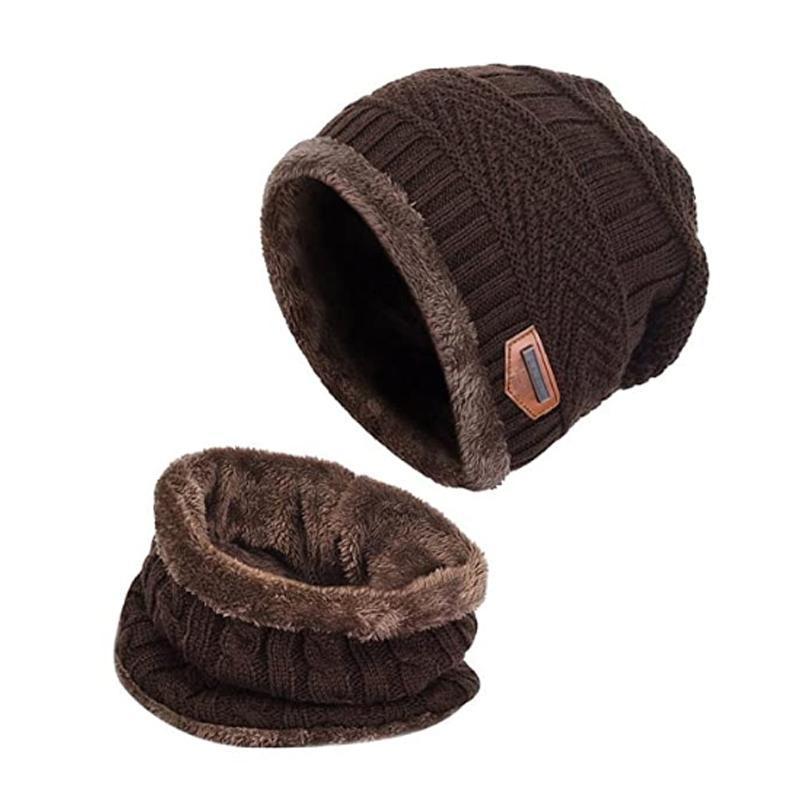 Winter Hat with Scarf Set