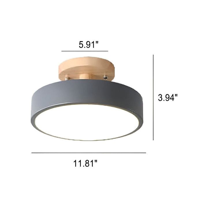 Norida Light - Round Italian Design Ceiling Lamp | Kalsten