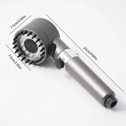 Brehn | Adjustable High-Pressure Shower Head with 3 Settings and Water Filter
