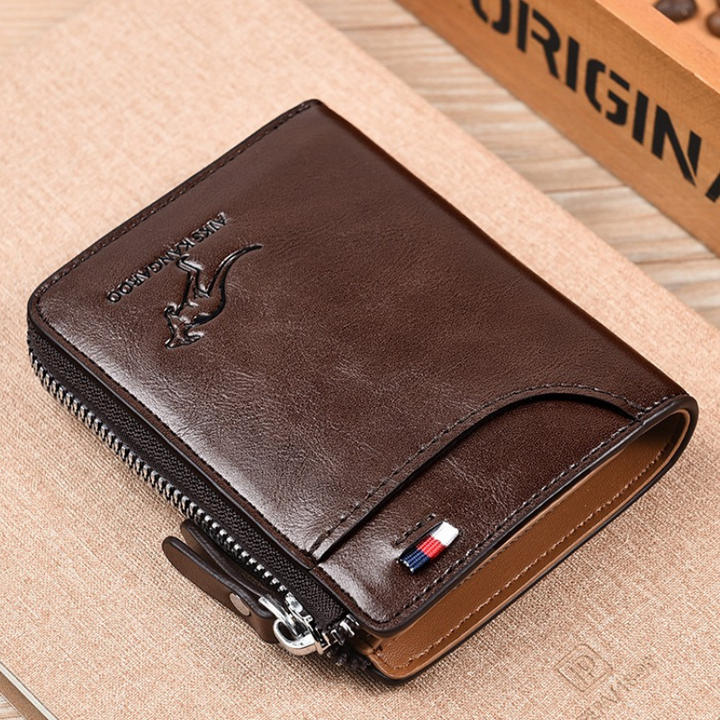 Kalsten | WalletPro – Men’s Genuine Leather RFID Anti-Theft Wallet