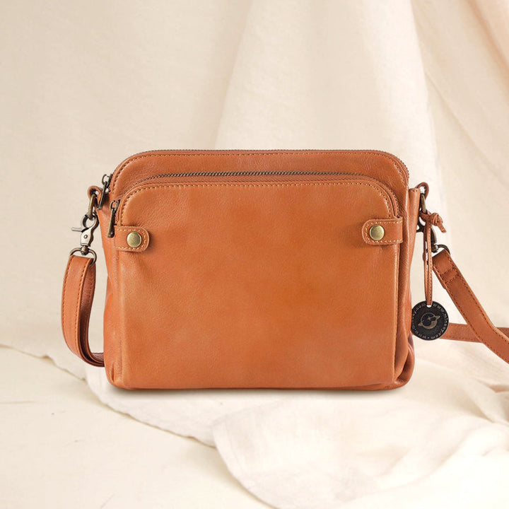 Kalsten | Three-Layer-Leather-Crossbody-Shoulder- & Clutch-Bag