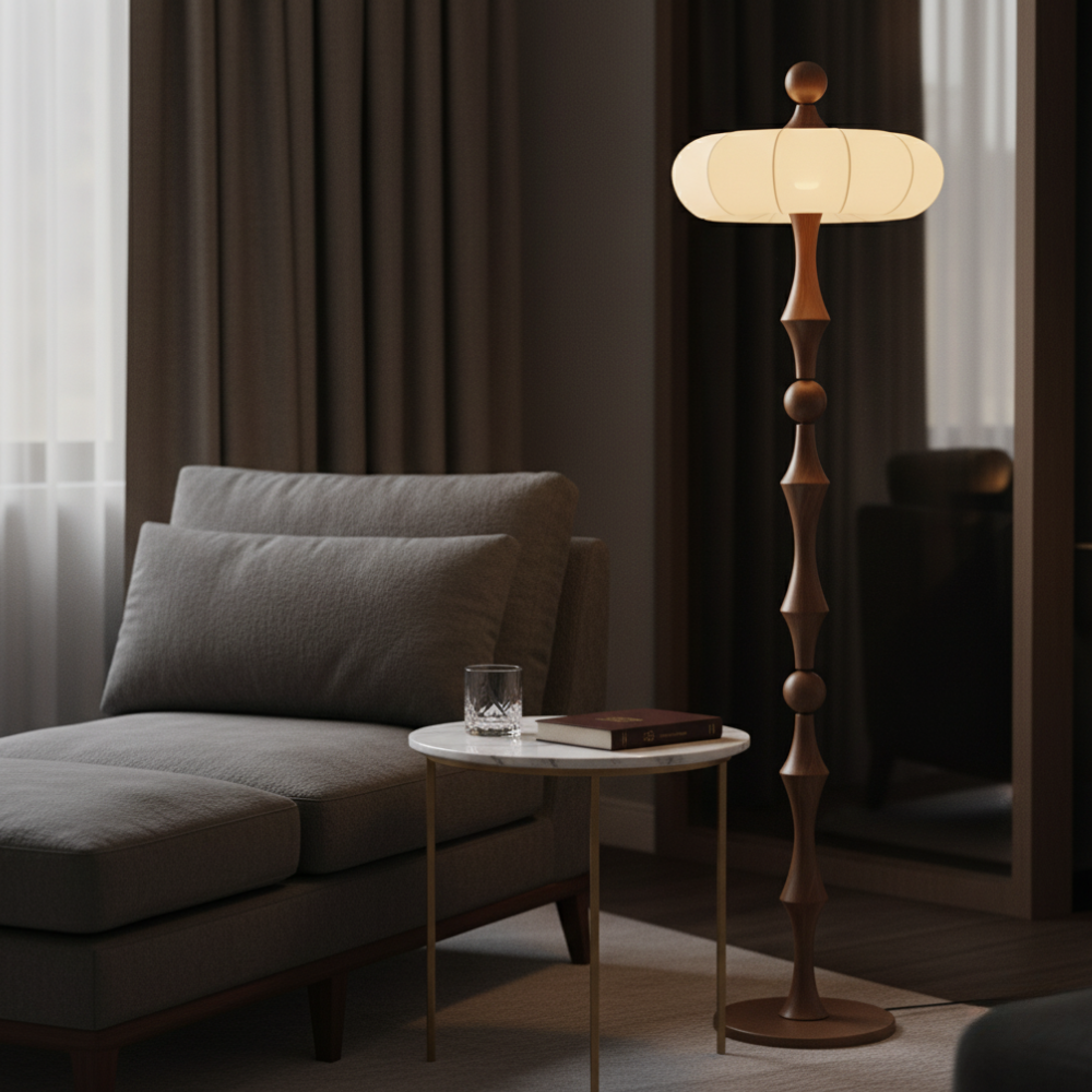 Milo Sculptural Retro Floor Lamp