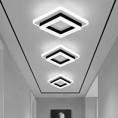 Square LED Flush Mount Ceiling Light