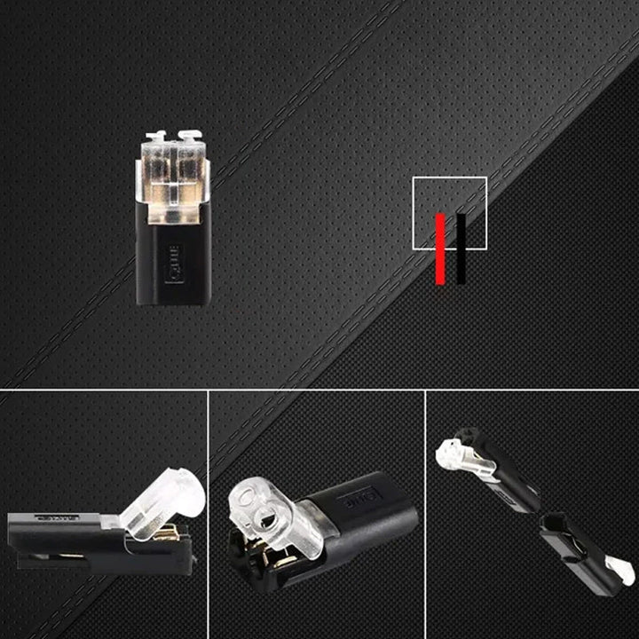 Double Wire Connector with Locking Loop | Kalsten