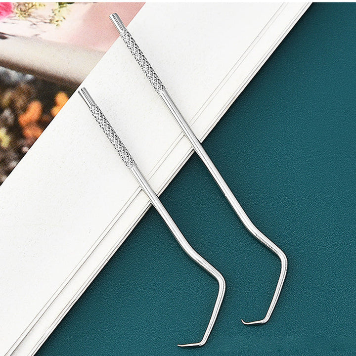 Toothpick set made of stainless steel (7 pieces) | Kalsten