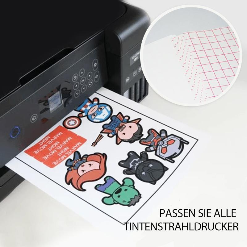 Craft Transfer Paper for Inkjet Printers (5 Sheets) | Kalsten