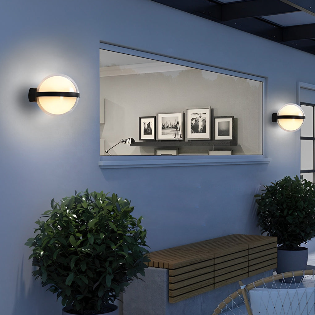 Creative Round Up and Down Light LED Waterproof Outdoor Wall Lamp | Kalsten