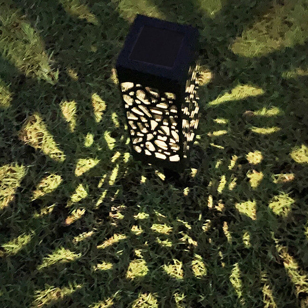 Creative Hollow Square Column LED Outdoor Lawn Ground Insert Landscape Light | Kalsten