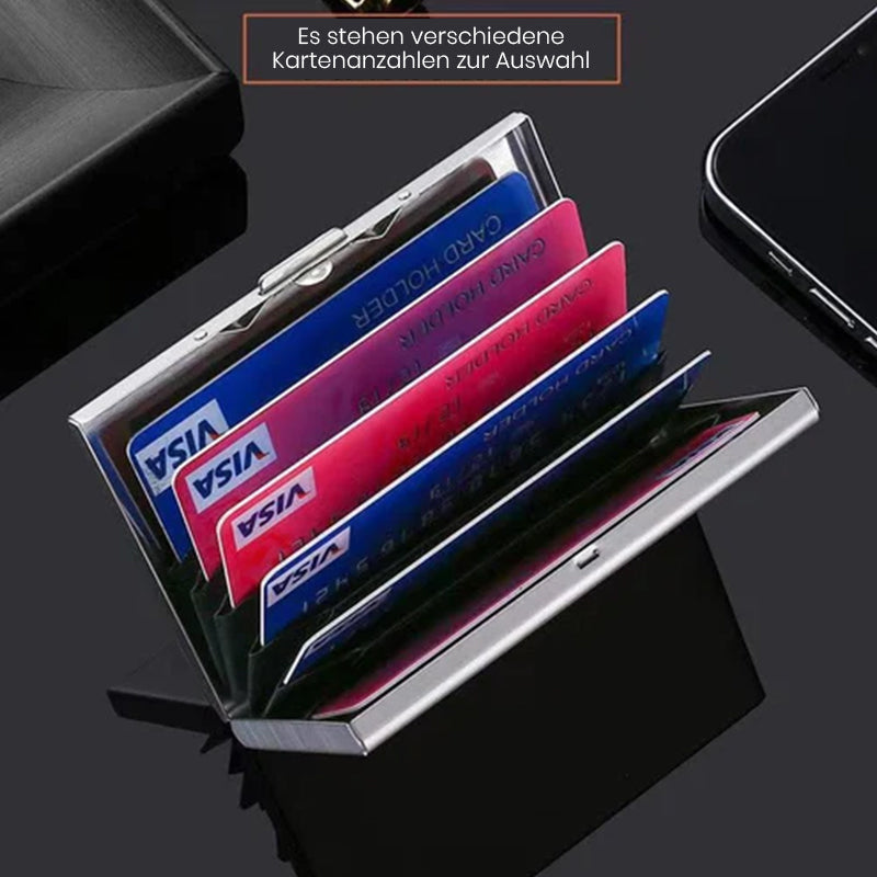 Kalsten | Ultral thin card case with theft and demagnetization protection