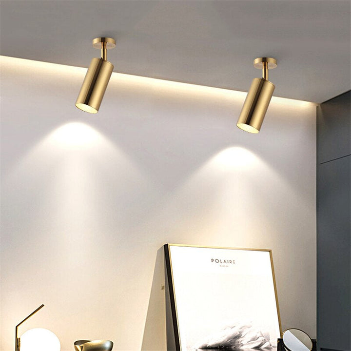 Nordisk Brass LED Spotlight – 5W/10W Energy Saving