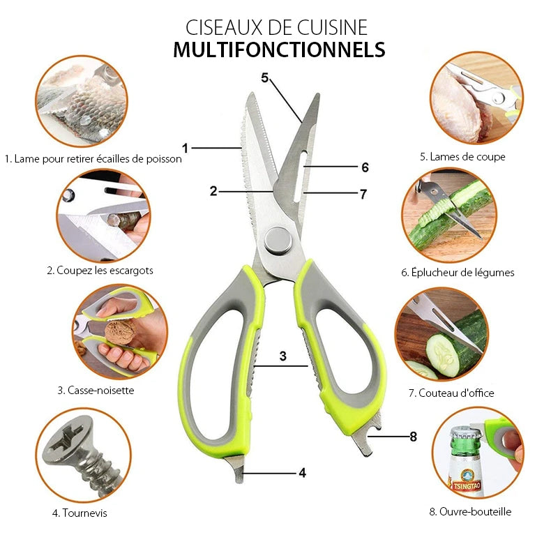 Multifunctional Kitchen Scissors | Kalsten