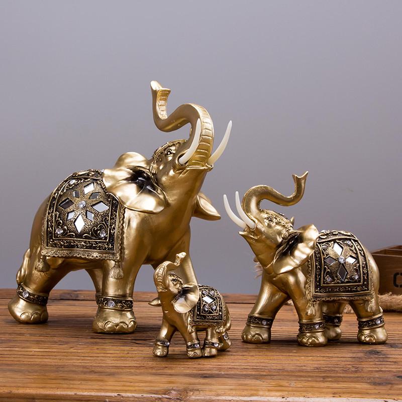 Kalsten | Golden Elephant Statue