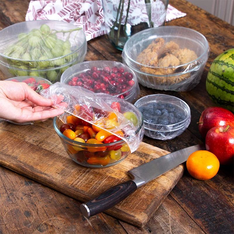 Disposable plastic wrap cover (100 PCS/ 1 SET) | Kalsten